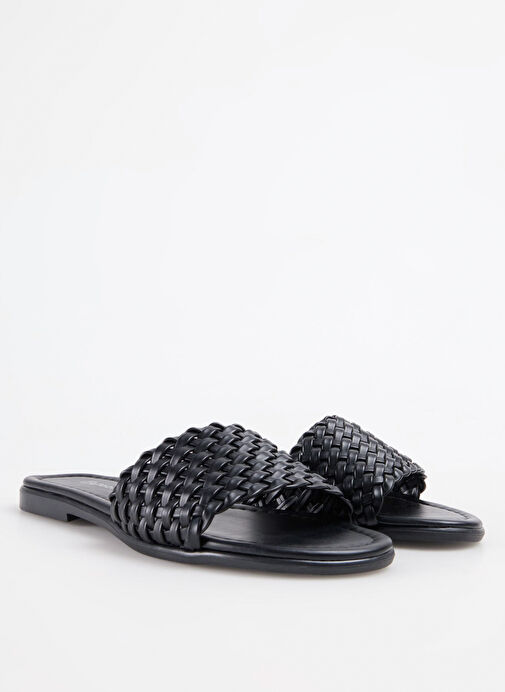 F By Fabrika F By Fabrika Siyah Kadın Terlik NENSI Sandalet & Terlik | Boyner Siyah - 3. görsel