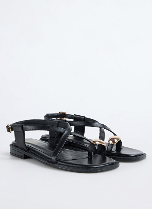 Vince Camuto Vince Camuto Siyah Kadın Deri Sandalet D-LORNA Sandalet & Terlik | Boyner Siyah - 3. görsel