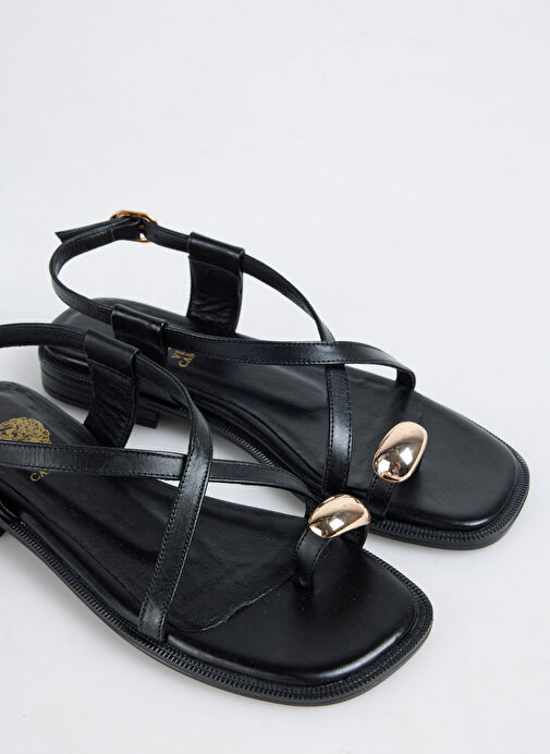 Vince Camuto Vince Camuto Siyah Kadın Deri Sandalet D-LORNA Sandalet & Terlik | Boyner Siyah - 6. görsel