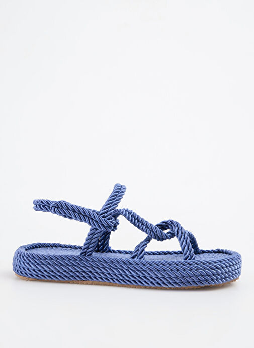 F By Fabrika Mavi Kadın Sandalet CHONG - Görsel 2