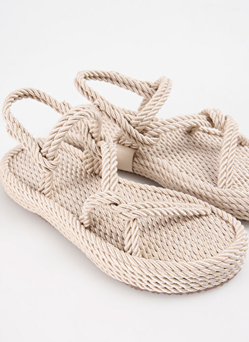 F By Fabrika Bej Kadın Sandalet CHONG - Görsel 6