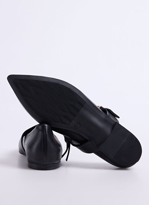 Vince Camuto Siyah Kadın Deri Babet - Görsel 5