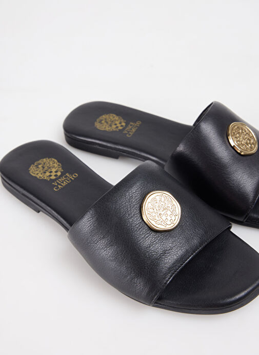 Vince Camuto Siyah Kadın Deri Terlik D-AMOR - Görsel 6