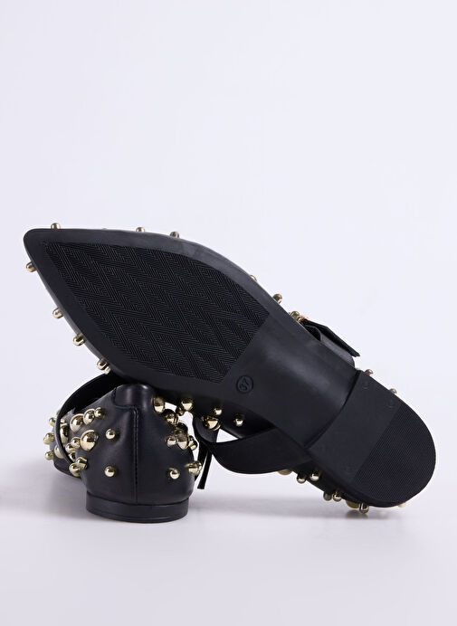 Vince Camuto Siyah Kadın Deri Babet - Görsel 5