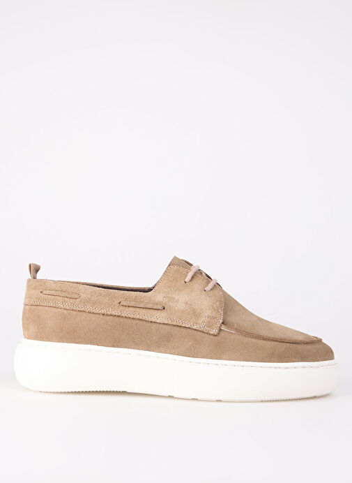 Cotton Bar Bej Erkek Süet Günlük Ayakkabı FARIS-GRAHAM - Görsel 2