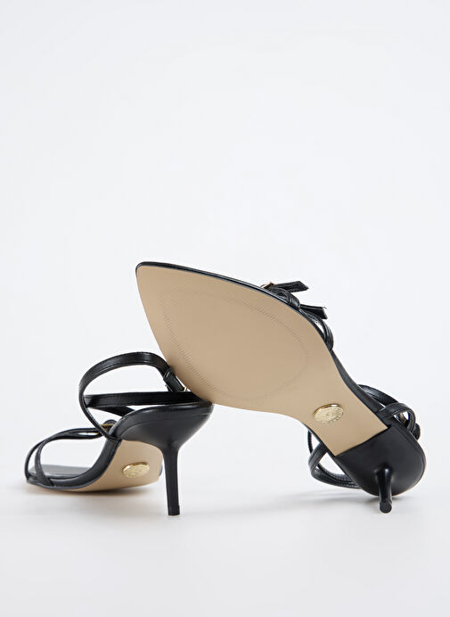 Fabrika Siyah Kadın Topuklu Ayakkabı ARLINE - Görsel 5