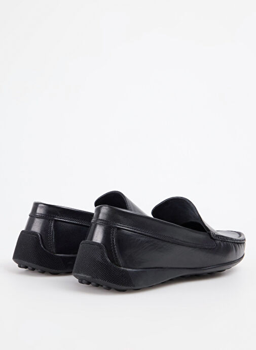 F By Fabrika Siyah Erkek Deri Günlük Ayakkabı ABEL - Görsel 4