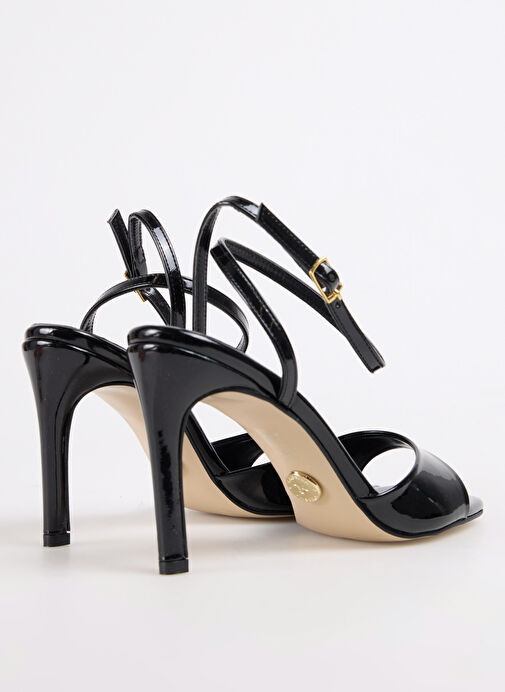 Fabrika Siyah Kadın Topuklu Ayakkabı BILLIE - Görsel 4