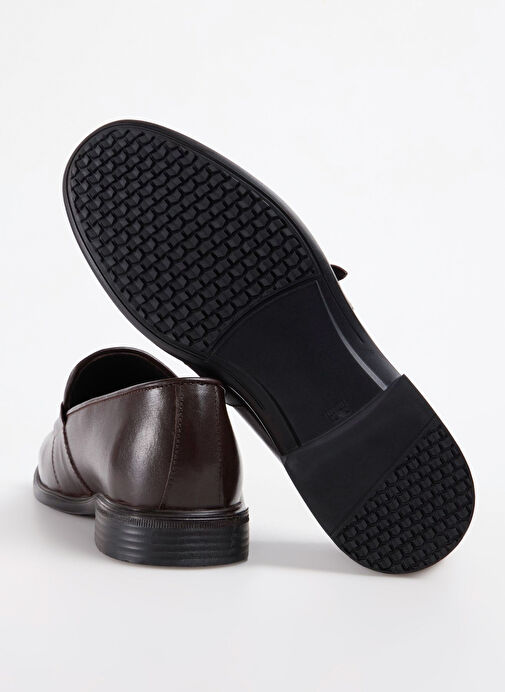 F By Fabrika Kahverengi Erkek Deri Günlük Ayakkabı HAGEN - Görsel 5