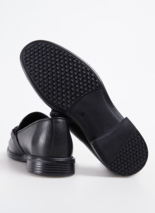 F By Fabrika Siyah Erkek Deri Günlük Ayakkabı CHIM - Görsel 5