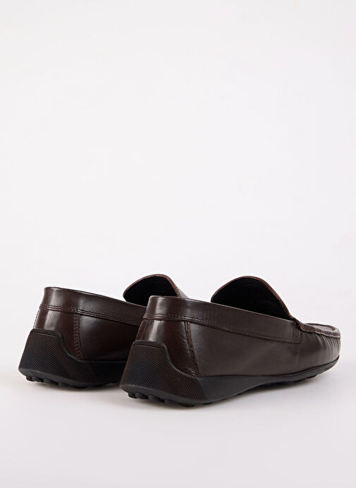 F By Fabrika Kahverengi Erkek Deri Günlük Ayakkabı ABEL - Görsel 4