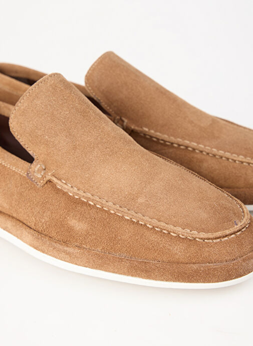 Cotton Bar Bej Erkek Süet Günlük Ayakkabı LIONEL - Görsel 6