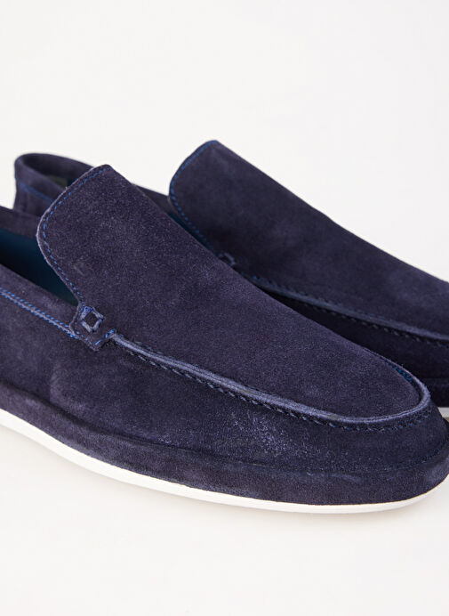 Cotton Bar Lacivert Erkek Süet Günlük Ayakkabı LIONEL - Görsel 6