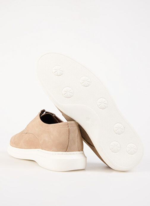 Cotton Bar Bej Erkek Deri Günlük Ayakkabı ROSCOE - Görsel 5