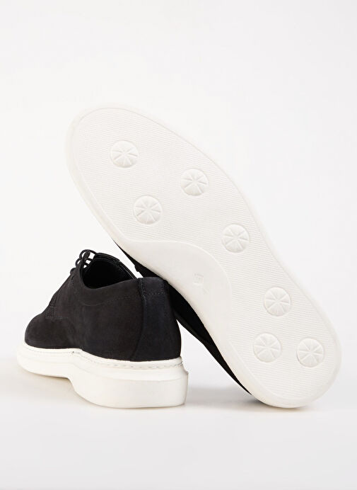 Cotton Bar Siyah Erkek Deri Günlük Ayakkabı ROSCOE - Görsel 5