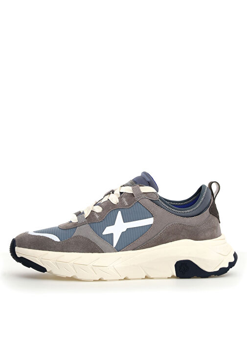 W6YZ Gri-Beyaz Erkek Sneaker NEXT - Görsel 2