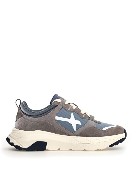 W6YZ Gri-Beyaz Erkek Sneaker NEXT - Görsel 3