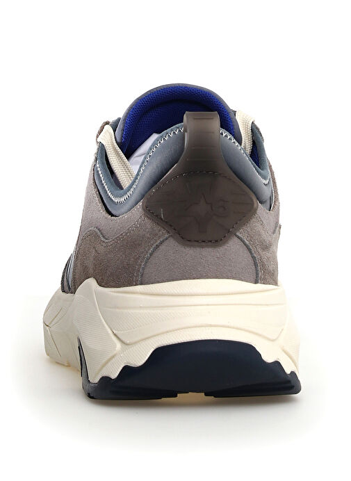 W6YZ Gri-Beyaz Erkek Sneaker NEXT - Görsel 6