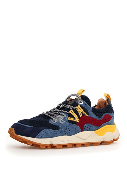 Flower Mountain Mavi-Çok Renkli Erkek Sneaker YAMANO 3 UNI - Görsel 4