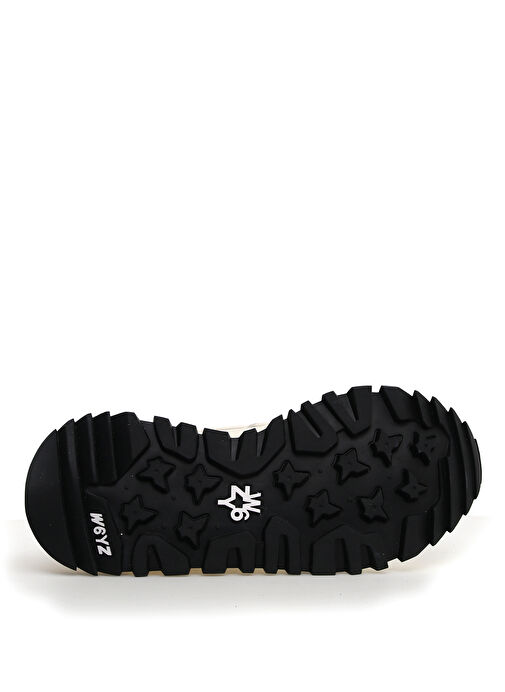 W6YZ Beyaz Erkek Deri Sneaker BREEZE 3 - Görsel 7