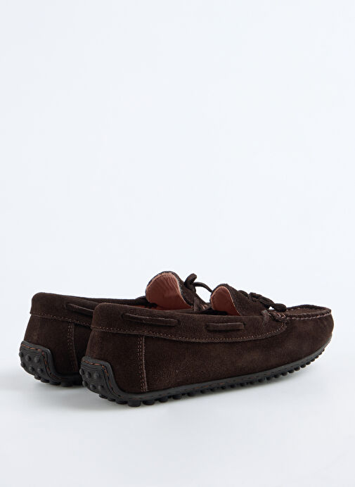 Fabrika Kahverengi Kadın Deri Loafer D-RARON - Görsel 4