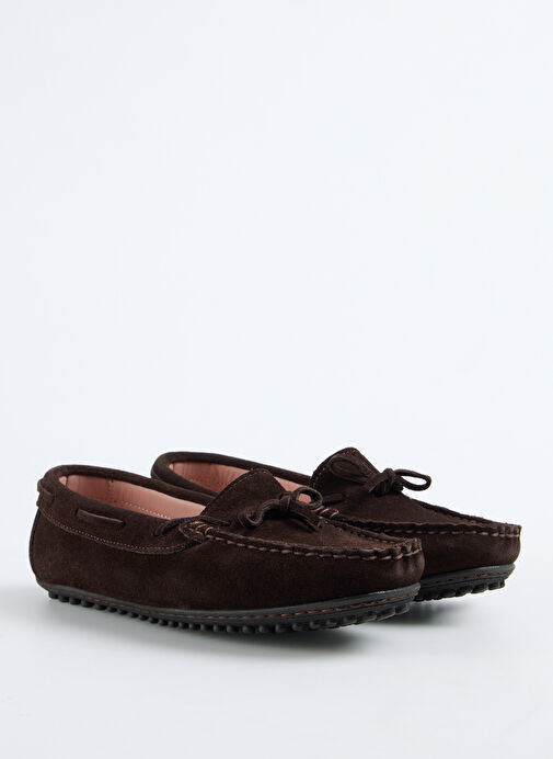 Fabrika Kahverengi Kadın Deri Loafer D-RARON - Görsel 3