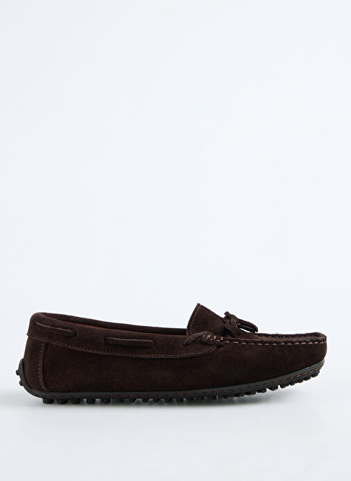 Fabrika Kahverengi Kadın Deri Loafer D-RARON - Görsel 2