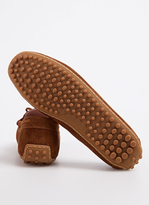 Fabrika Taba Kadın Deri Loafer D-RARON - Görsel 5