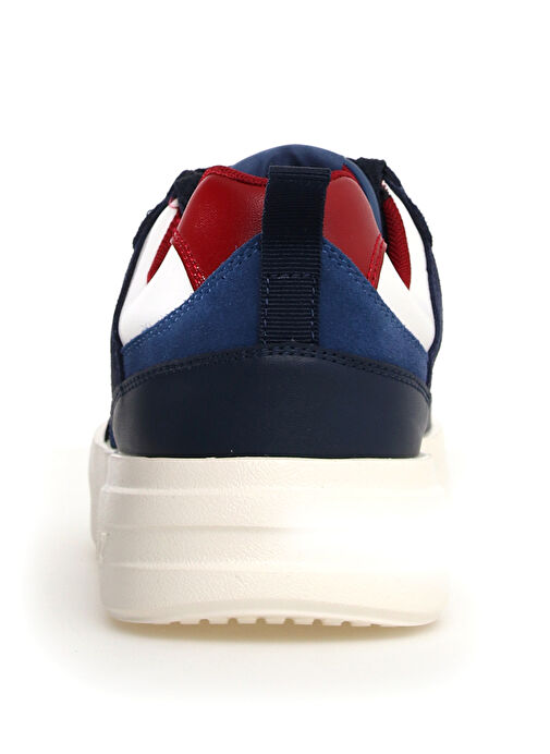 W6YZ Lacivert-Beyaz-Kırmızı Erkek Sneaker BOND 2 - Görsel 6