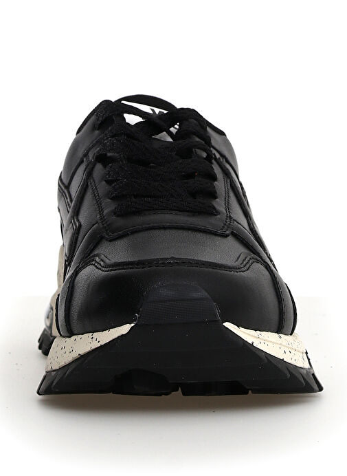 W6Yz Siyah Erkek deri Sneaker BREEZE 3 - Görsel 5