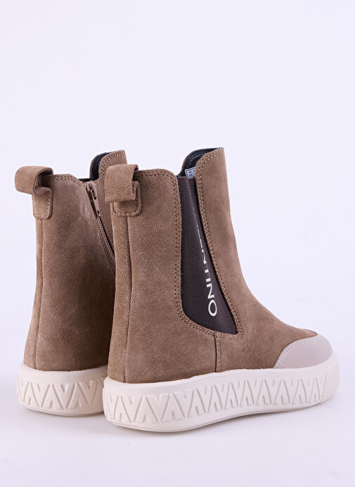 Valentino Bej Kadın Süet Bot 91V1309VIT - Görsel 4
