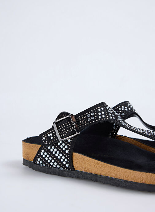 F By Fabrika Siyah Kadın Terlik RUNA - Görsel 6