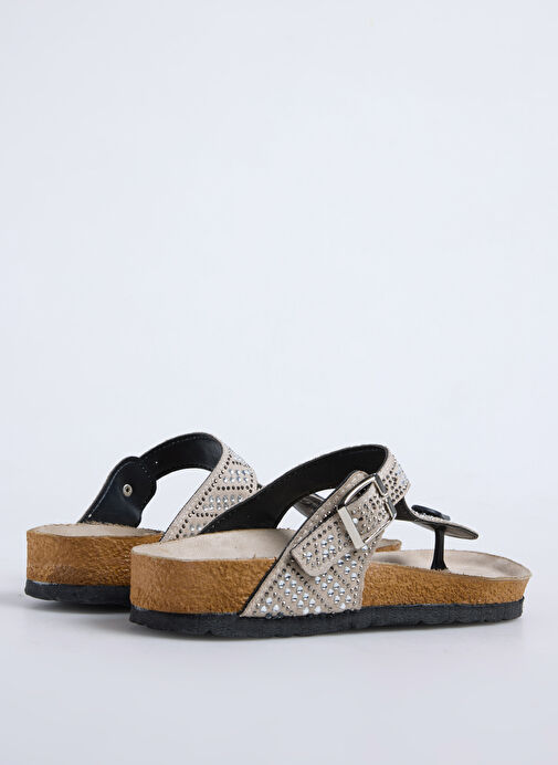 F By Fabrika Bej Kadın Terlik RUNA - Görsel 4