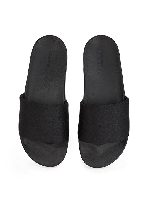 Calvin Klein Siyah Erkek Plaj Terliği POOL SLIDE JAQ MONO - Görsel 5