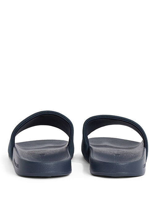 Calvin Klein Lacivert Erkek Plaj Terliği SLIDE MONOGRAM CV - Görsel 6