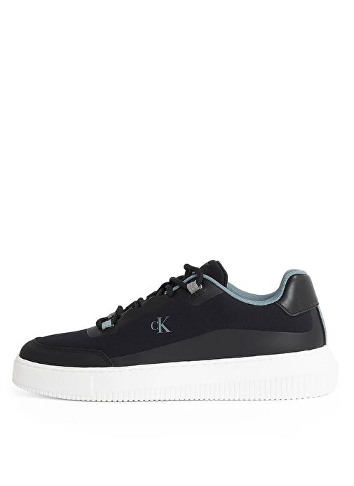 Calvin Klein Siyah Erkek Sneaker CHUNKY CUPSOLE TECH RIPSTOP - Görsel 3