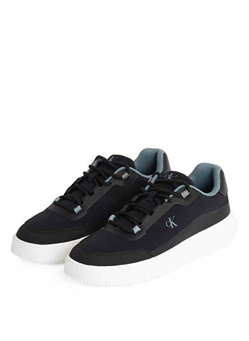 Calvin Klein Siyah Erkek Sneaker CHUNKY CUPSOLE TECH RIPSTOP - Görsel 4
