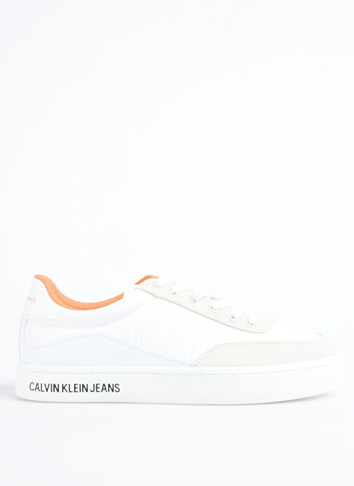 Calvin Klein Ekru Erkek Sneaker CLASSIC CUPSOLE SU SOFTNY - Görsel 2
