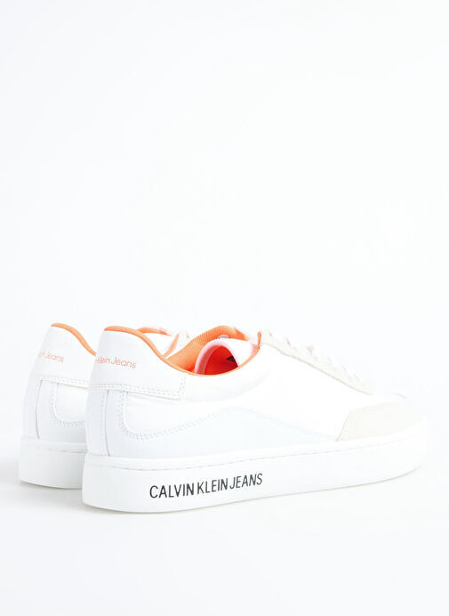 Calvin Klein Ekru Erkek Sneaker CLASSIC CUPSOLE SU SOFTNY - Görsel 4