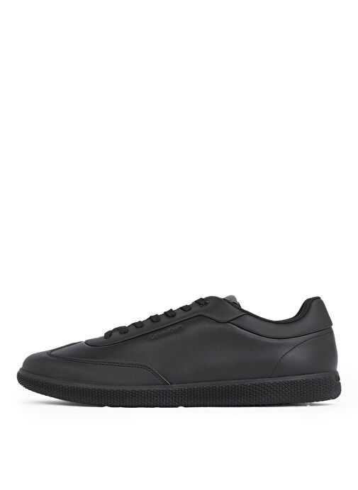 Calvin Klein Siyah Erkek Deri Sneaker LOW TOP LACE UP LTH - Görsel 5