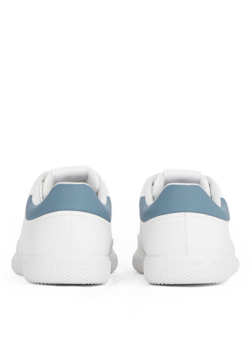 Calvin Klein Beyaz Erkek Deri Sneaker LOW TOP LACE UP LTH - Görsel 6