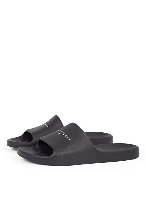 Tommy Hilfiger Siyah Erkek Plaj Terliği TJM BASIC SANDAL - Görsel 4