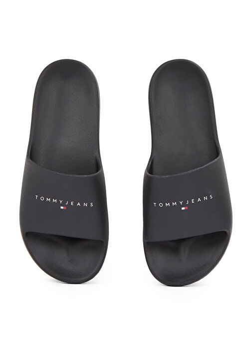 Tommy Hilfiger Siyah Erkek Plaj Terliği TJM BASIC SANDAL - Görsel 5