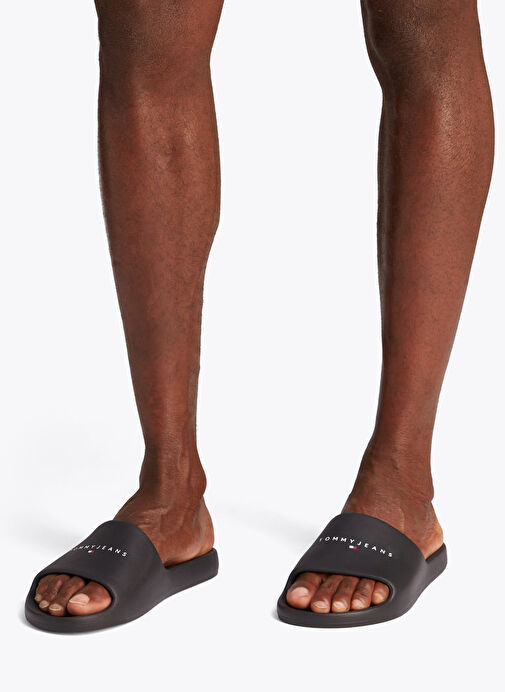 Tommy Hilfiger Siyah Erkek Plaj Terliği TJM BASIC SANDAL - Görsel 7