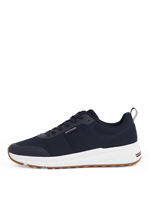 Tommy Hilfiger Tommy Hilfiger Lacivert Erkek Sneaker LIGHTWEIGHT MODERN KNIT RUNNER | Boyner Lacivert - 3. görsel