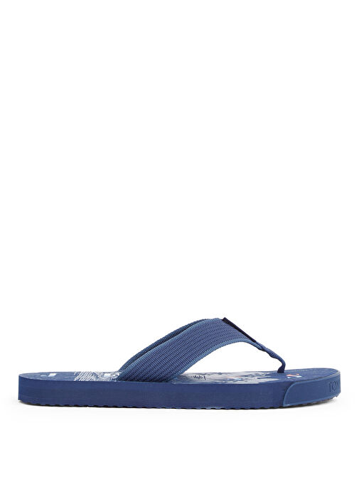 Tommy Hilfiger Lacivert Erkek Plaj Terliği TJM ELEVATED BEACH SANDAL - Görsel 2