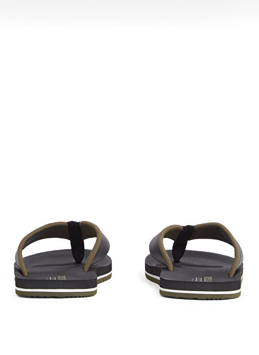 Tommy Hilfiger Siyah Erkek Plaj Terliği PADDED COMFORT HILFIGER B SANDAL - Görsel 6