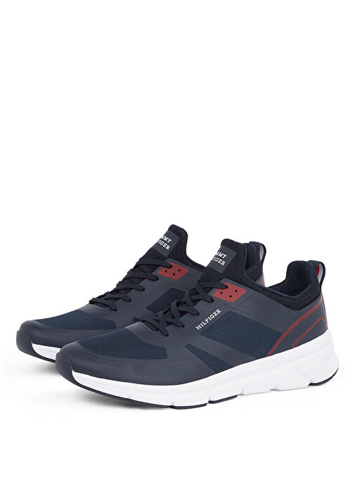Tommy Hilfiger Lacivert Erkek Sneaker MODERN COMFORT RUN MIX - Görsel 4