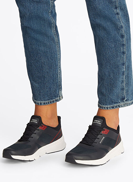 Tommy Hilfiger Lacivert Erkek Sneaker MODERN COMFORT RUN MIX - Görsel 7