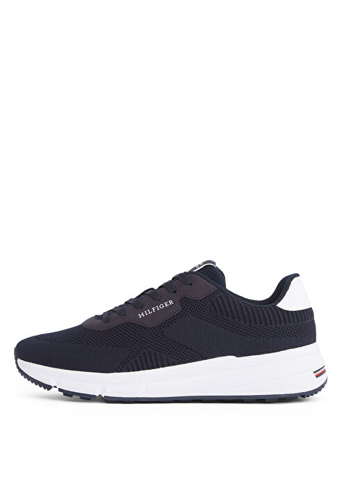 Tommy Hilfiger Lacivert Erkek Sneaker LIGHTWEIGHT RWB KNIT - Görsel 3